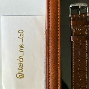 TOM FORD 21” (Chocolate) Alligator Leather Watch Strap